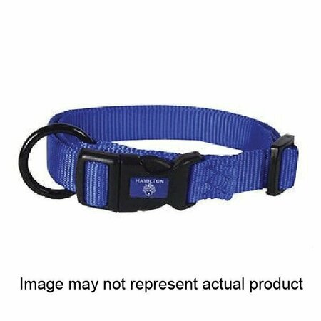 HAMILTON Classic Adjustable Dog Collar FAE 7/12 BL